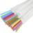 Трубочка Фреш 200 шт в індивідуальній упаковці кольорова(D6,7мм/L21см)